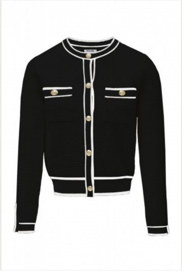 SALSA JEANS CANADA WOMENS CHANEL STYLE CARDIGAN